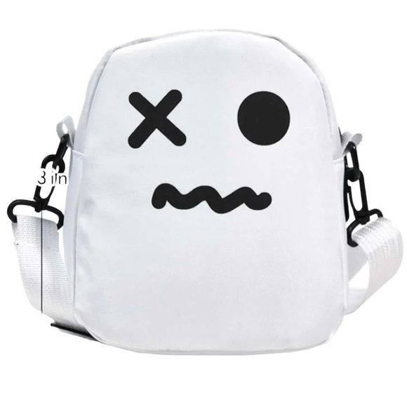 Source Unknown Handbags - 🎃 Purse Crossbody 8” Ghost White Bag Shoulder